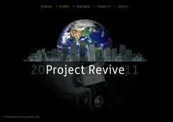 screenshot of future projectrevive.com splash page